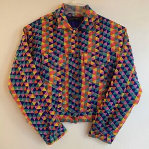 House of Harlow x Revolve Jacket XS Dominic‎ Jacket Colorful Geometric